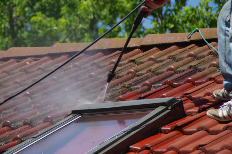 cleaning shingles
