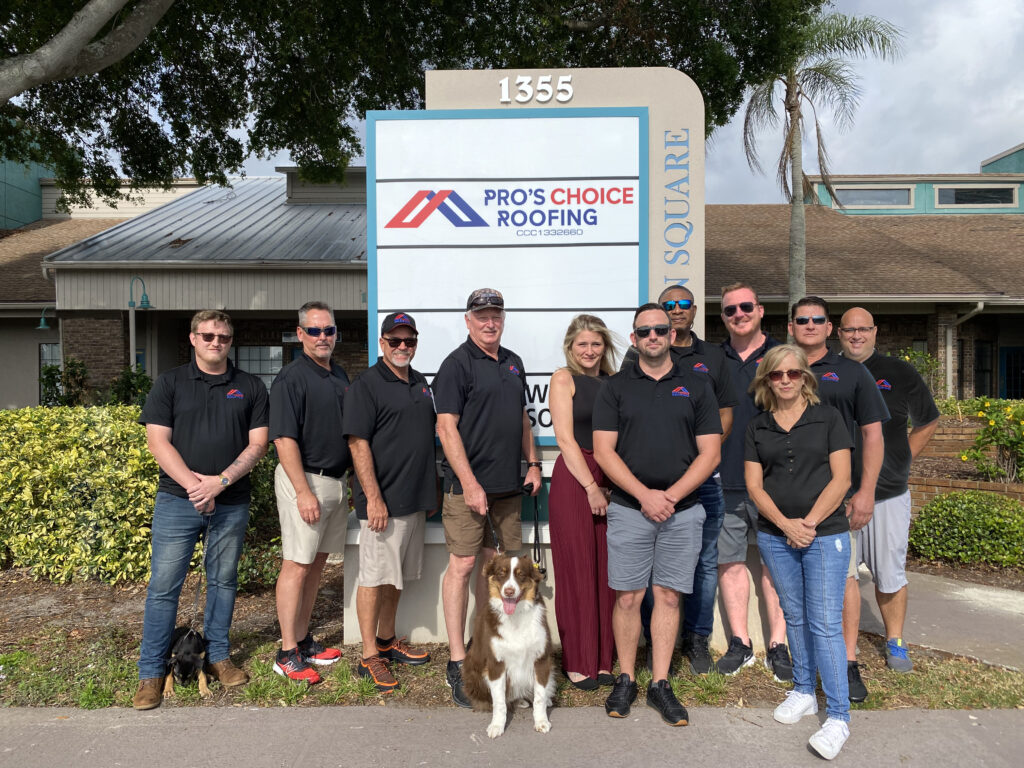 Pro's Choice Roofing Team Picture