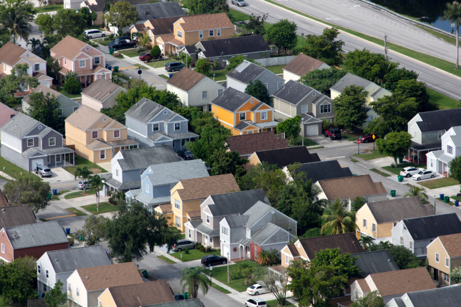Florida neighborhood in Cocoa FL